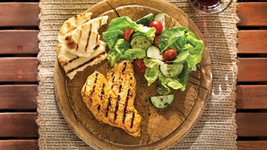 Barbecued turkey breasts from Josée di Stasio