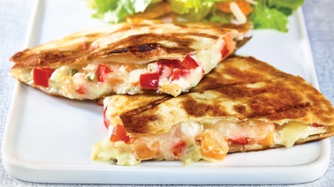 Quesadillas au fromage de chèvre