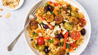 One-Pot Rice with Sicilian Sausages