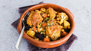Ragoût de poulet à la marocaine