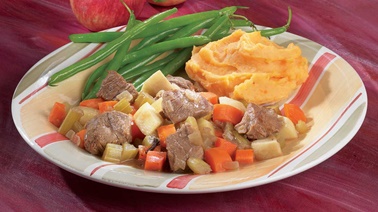 Veal and apple stew