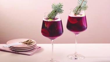 “Merry” – Holiday red sangria, reinvented