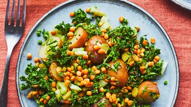 Salade de pommes de terre et de lentilles par Geneviève O’Gleman