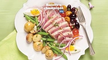 Salade niçoise au thon de Josée di Stasio