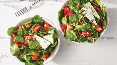 Salade de kale et de fromage bleu