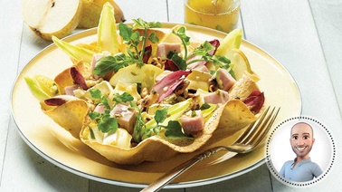 Ham and endive salad from Stefano Faita