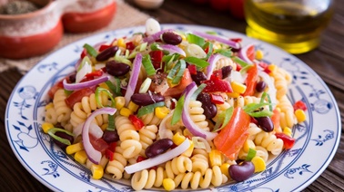 Pasta Salad with Black Beans 