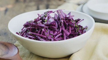 Beet remoulade salad from Trois fois par jour