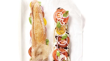Summer sandwich for sharing