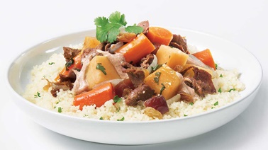 Sauté de kangourou et de cerf à la marocaine