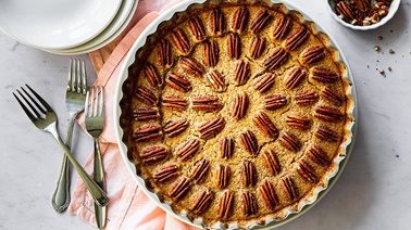 Spaghetti Squash and Pecan Pie