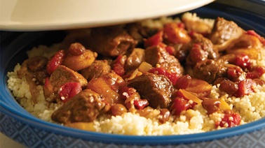 Lamb and Dried Fruit Tajine