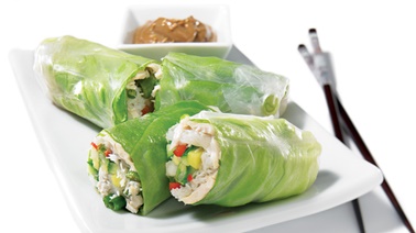 Chicken spring rolls