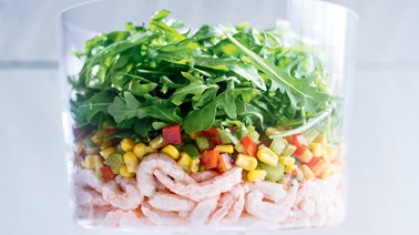 Nordic Shrimp and Corn Salad from Ricardo