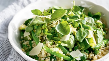 Salade de quinoa aux légumes verts de Ricardo