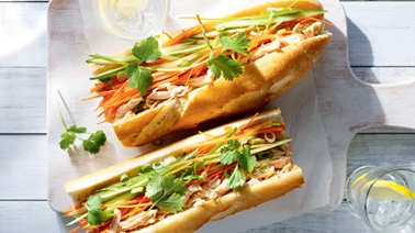 Sandwich au poulet à la vietnamienne de Ricardo