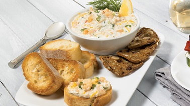 Cream-cheesy seafood dip