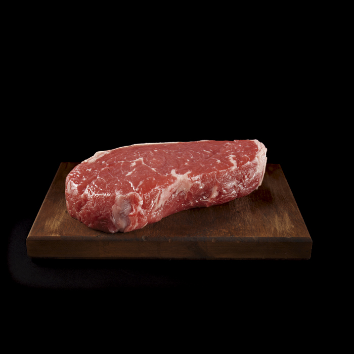 Beef strip loin steak