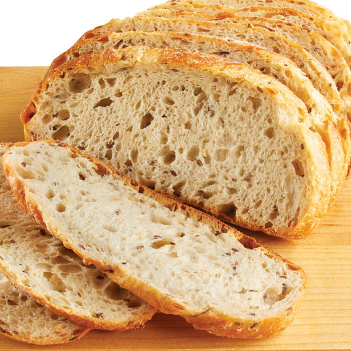Organic multi-grain sliced loaf