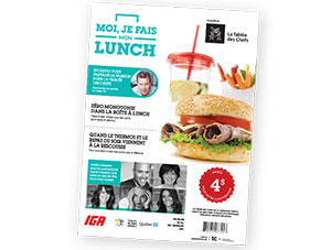 4 $, un magazine, 100 trucs lunch pour la rentrée