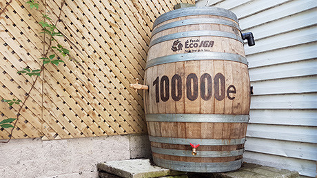 Le 100 000e article ecologique distribue a chicoutimi