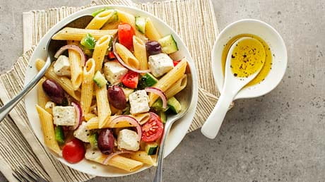 The secrets to a good pasta salad