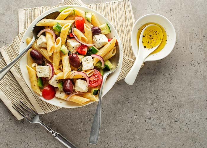 The secrets to a good pasta salad