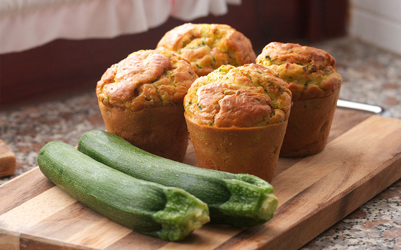 Muffin aux courgettes