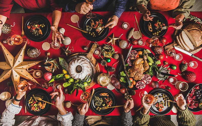 table de noël