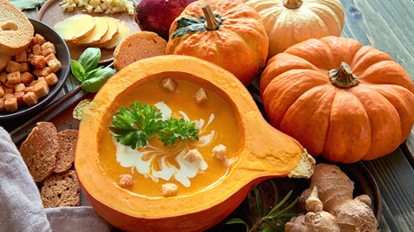 Squash on the Thanksgiving menu