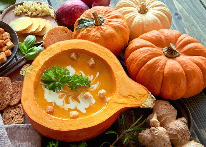 Squash on the Thanksgiving menu