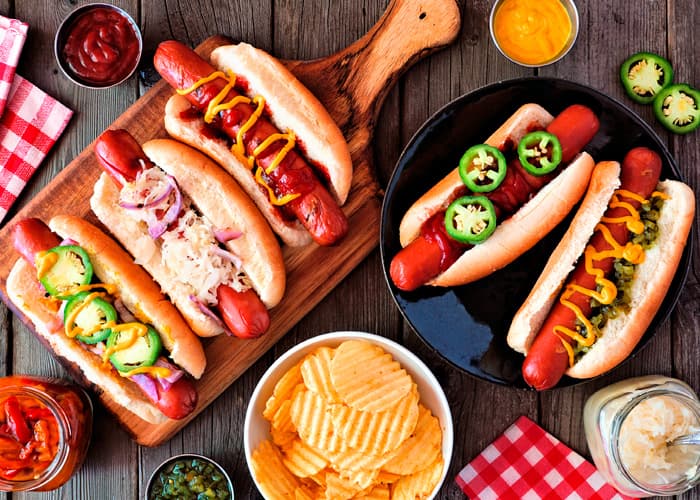 6 ideas for original hot dog recipes