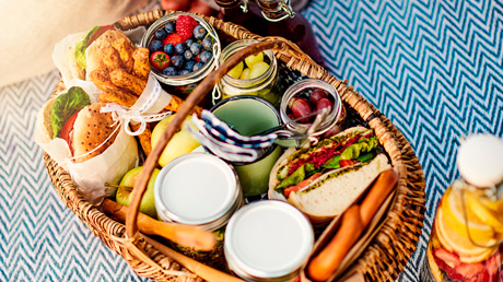 Tips and recipes for an aperitif at the park