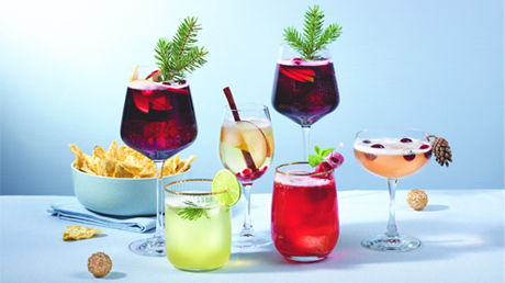 Cocktails festifs réinventés