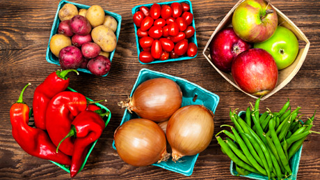 Manger plus de fruits et legumes une portion a la fois un repas a la fois