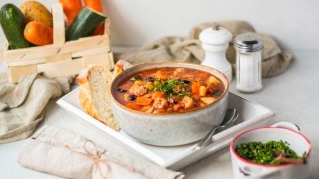Three tips for making healthy, lower-fat meals on colder days