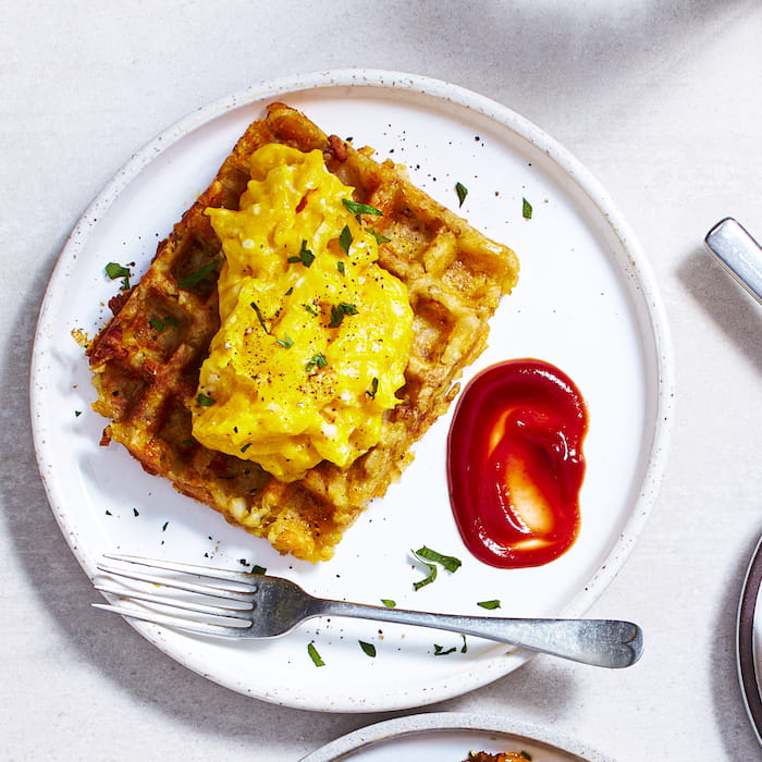 1. De la galette de pommes de terre à… la gaufre réinventée